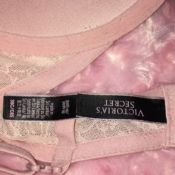Victoria’s Secret ❤️ Demi Lace, push-up, underwire convertible straps Sz38C NEW - Picture 5 of 7